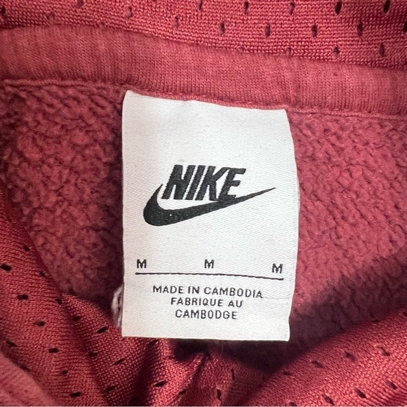 Nike Air Hoodie Mens Medium Pullover Get Over Your Fear of Heights Logo - Picture 10 of 12